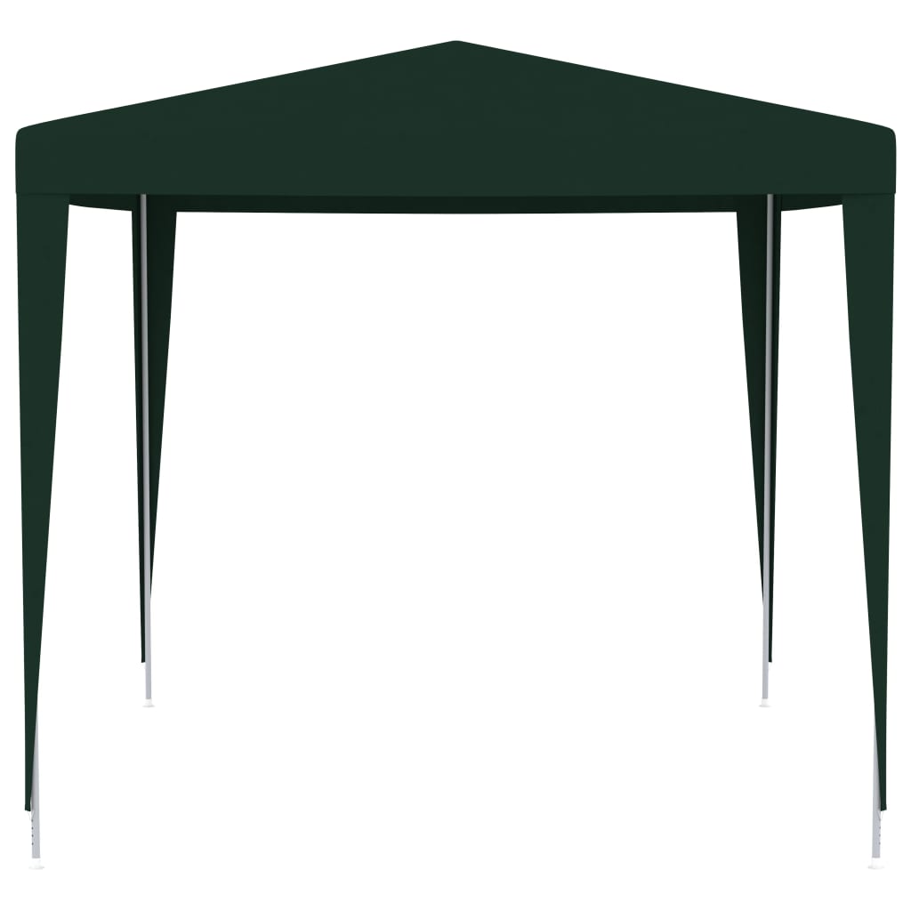 Gazebo Professionale 2,5x2,5 m Verde 90 g/mq