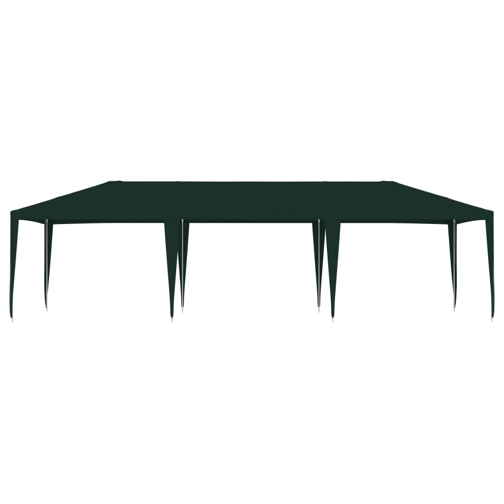 Gazebo Professionale 4x9 m Verde 90 g/mq