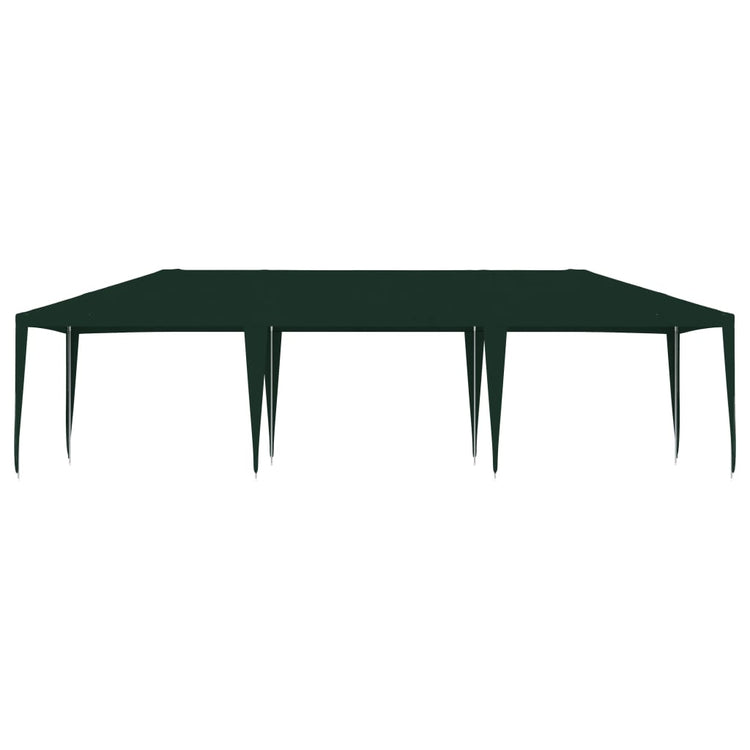 Gazebo Professionale 4x9 m Verde 90 g/mq