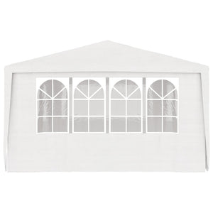 Gazebo Professionale con Pareti 4x6 m Bianco 90 g/mq