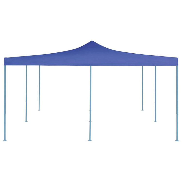 Gazebo Pieghevole 5x5 m Blu