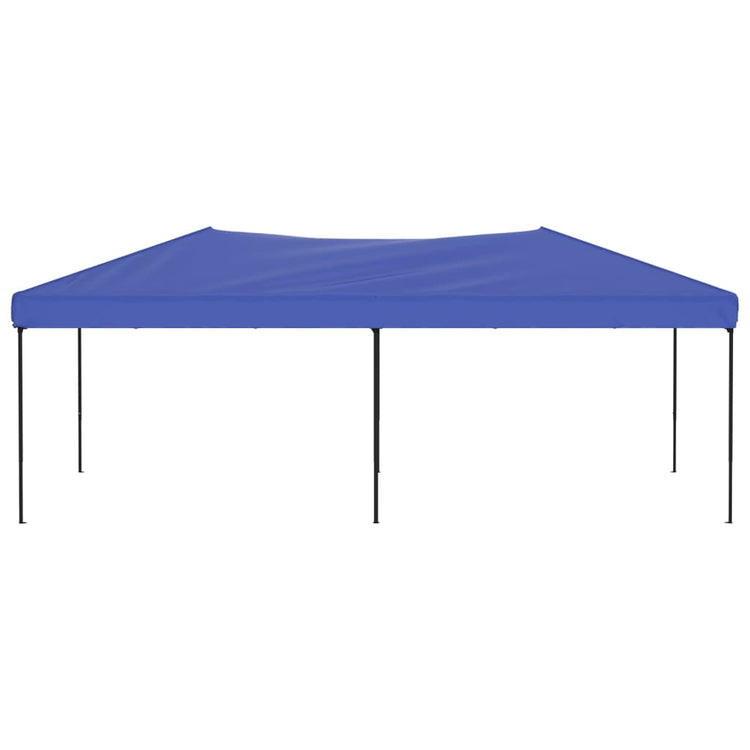 Tenda per Feste Pieghevole Blu 3x6 m