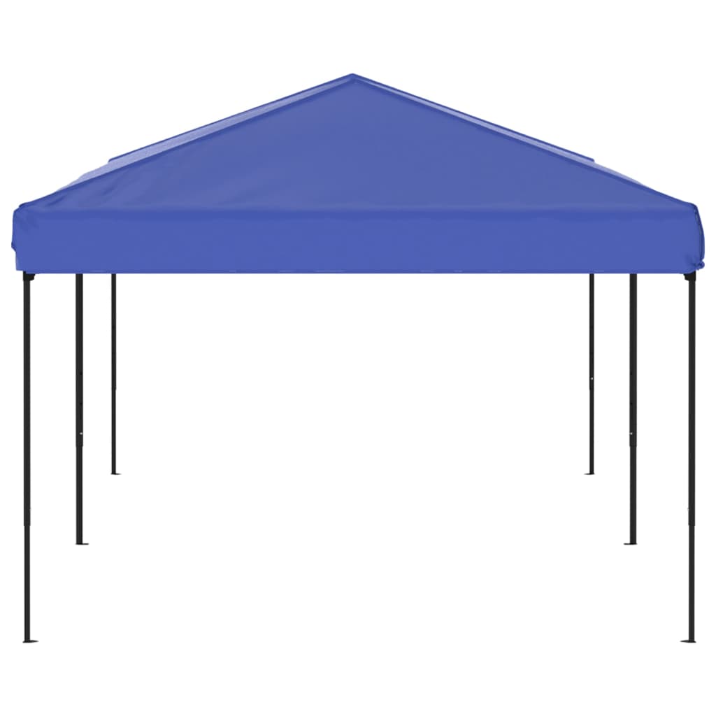 Tenda per Feste Pieghevole Blu 3x6 m