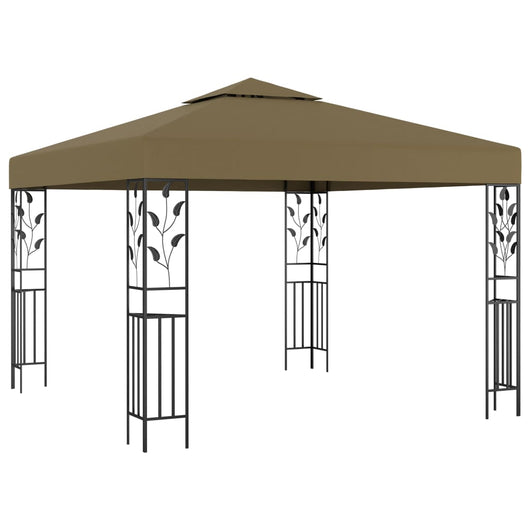 Gazebo 3x3 m Grigio Talpa 180 g/mq