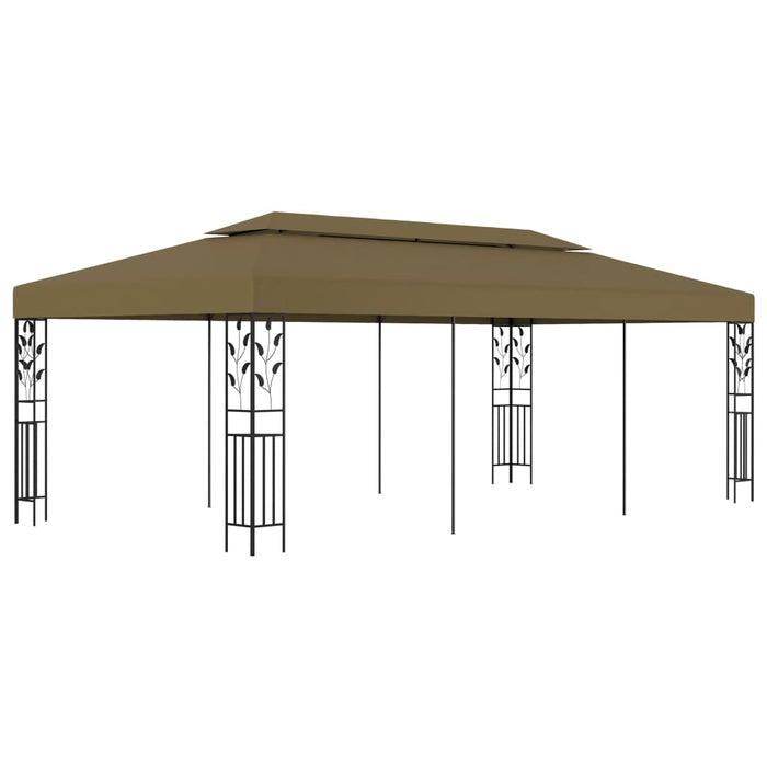 Gazebo 6x3 m Grigio Talpa 180 g/mq