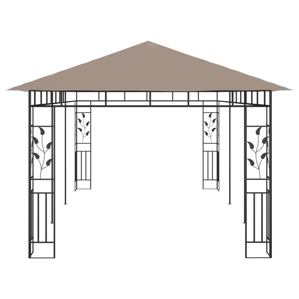 Gazebo con Zanzariera 6x3x2,73 m Talpa 180 g/mq