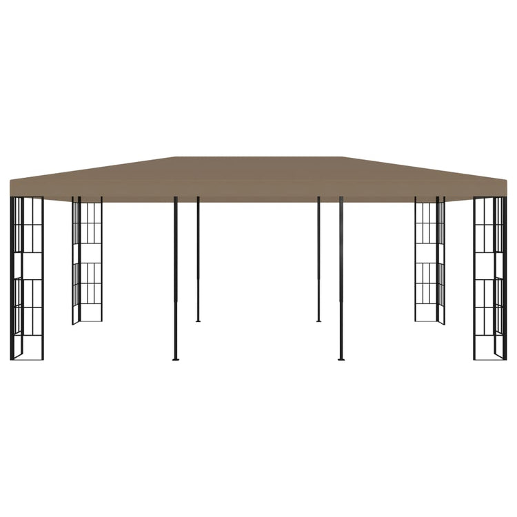 Gazebo 6x3 m Grigio Talpa