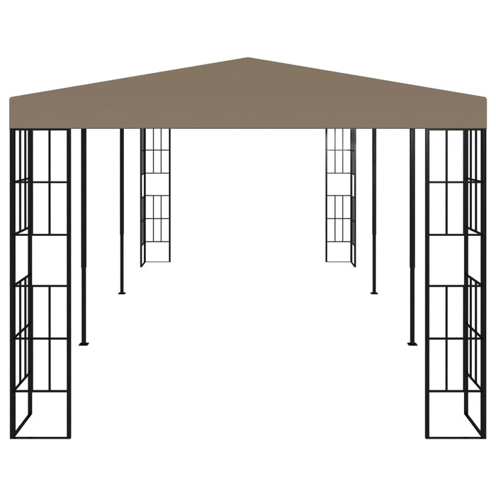 Gazebo 6x3 m Grigio Talpa