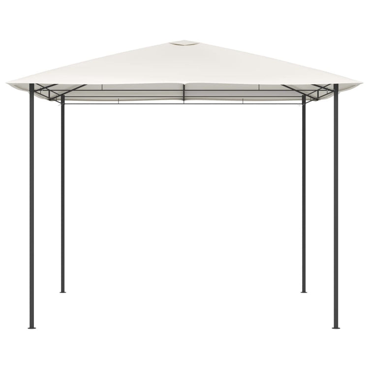 Gazebo 3x3x2,6 m Crema 160 g/mq