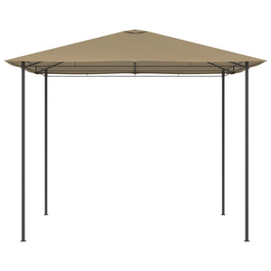 Gazebo 3x3x2,6 m Grigio Talpa 160 g/mq