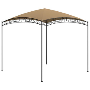 Gazebo 3x3x2,65 m Grigio Talpa 180 g/mq