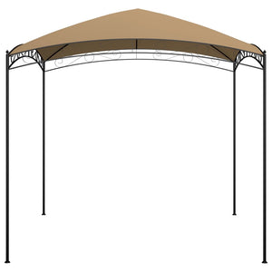 Gazebo 3x3x2,65 m Grigio Talpa 180 g/mq