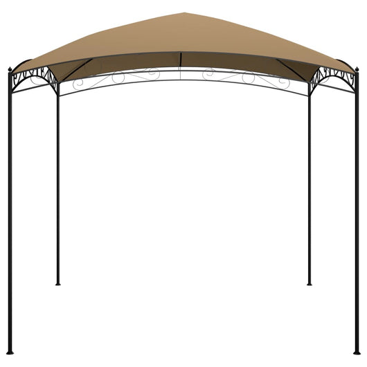 Gazebo 3x3x2,65 m Grigio Talpa 180 g/mq