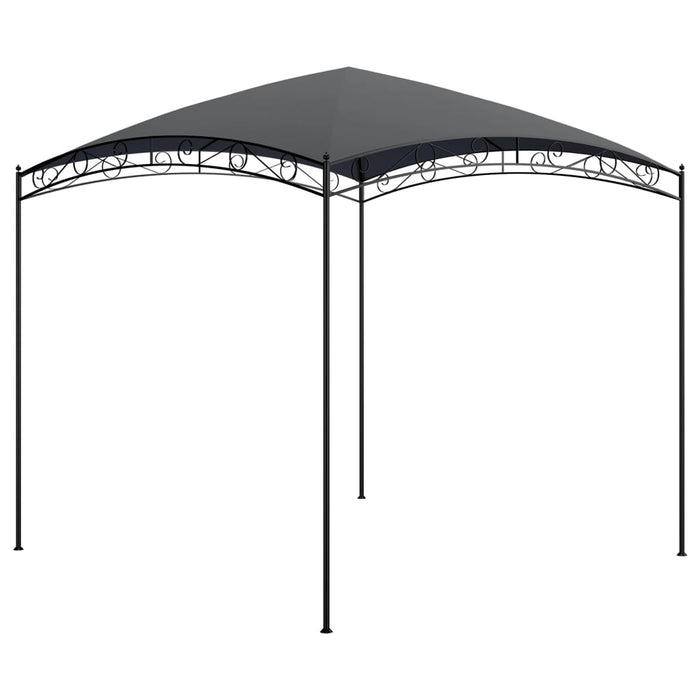 Gazebo 3x3x2,65 m Antracite 180 g/mq