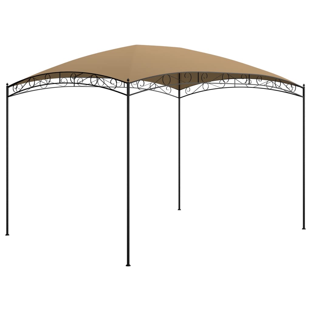 Gazebo 3x4x2,65 m Grigio Talpa 180 g/mq