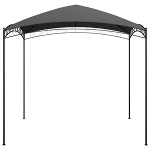 Gazebo 3x3x2,65 m Antracite 180 g/mq