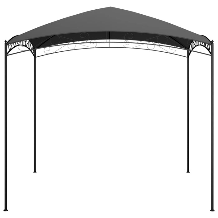 Gazebo 3x3x2,65 m Antracite 180 g/mq