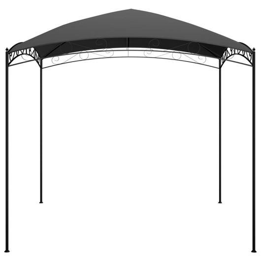 Gazebo 3x3x2,65 m Antracite 180 g/mq