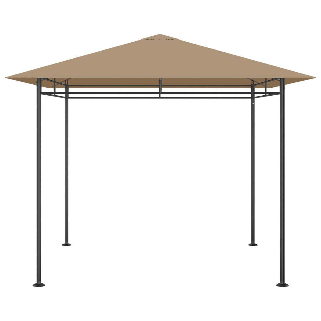 Gazebo 3x3x2,7 m Grigio Talpa 180 g/mq