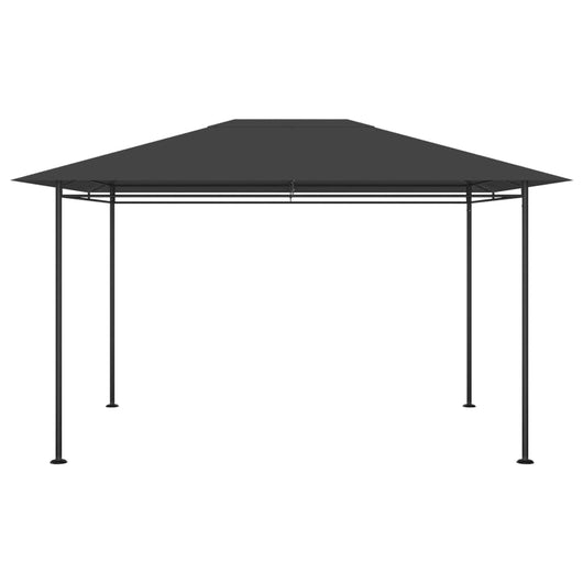 Gazebo 384x281x270 cm Antracite 180 g/mq