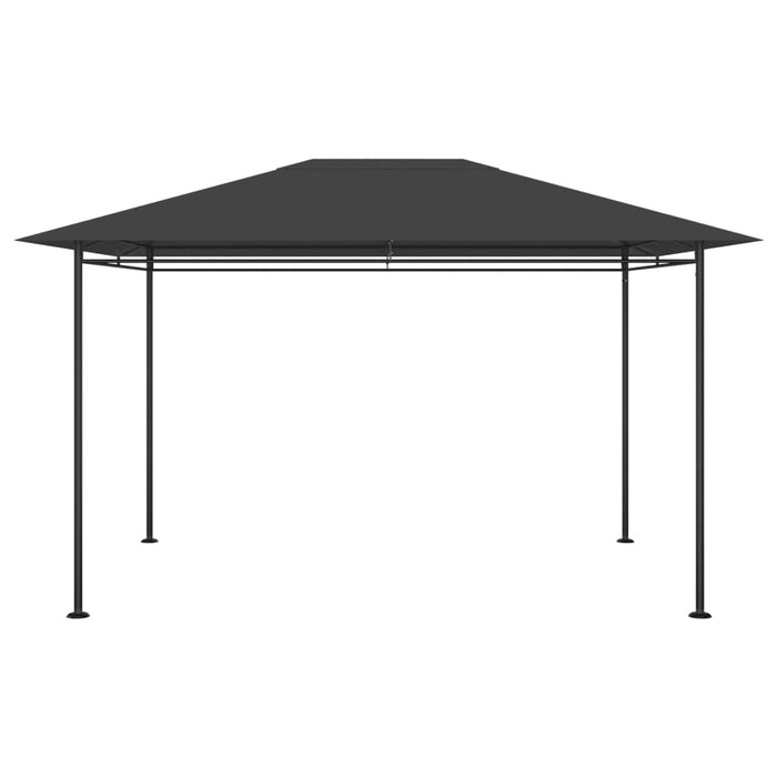 Gazebo 384x281x270 cm Antracite 180 g/mq