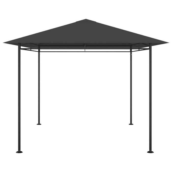 Gazebo 384x281x270 cm Antracite 180 g/mq