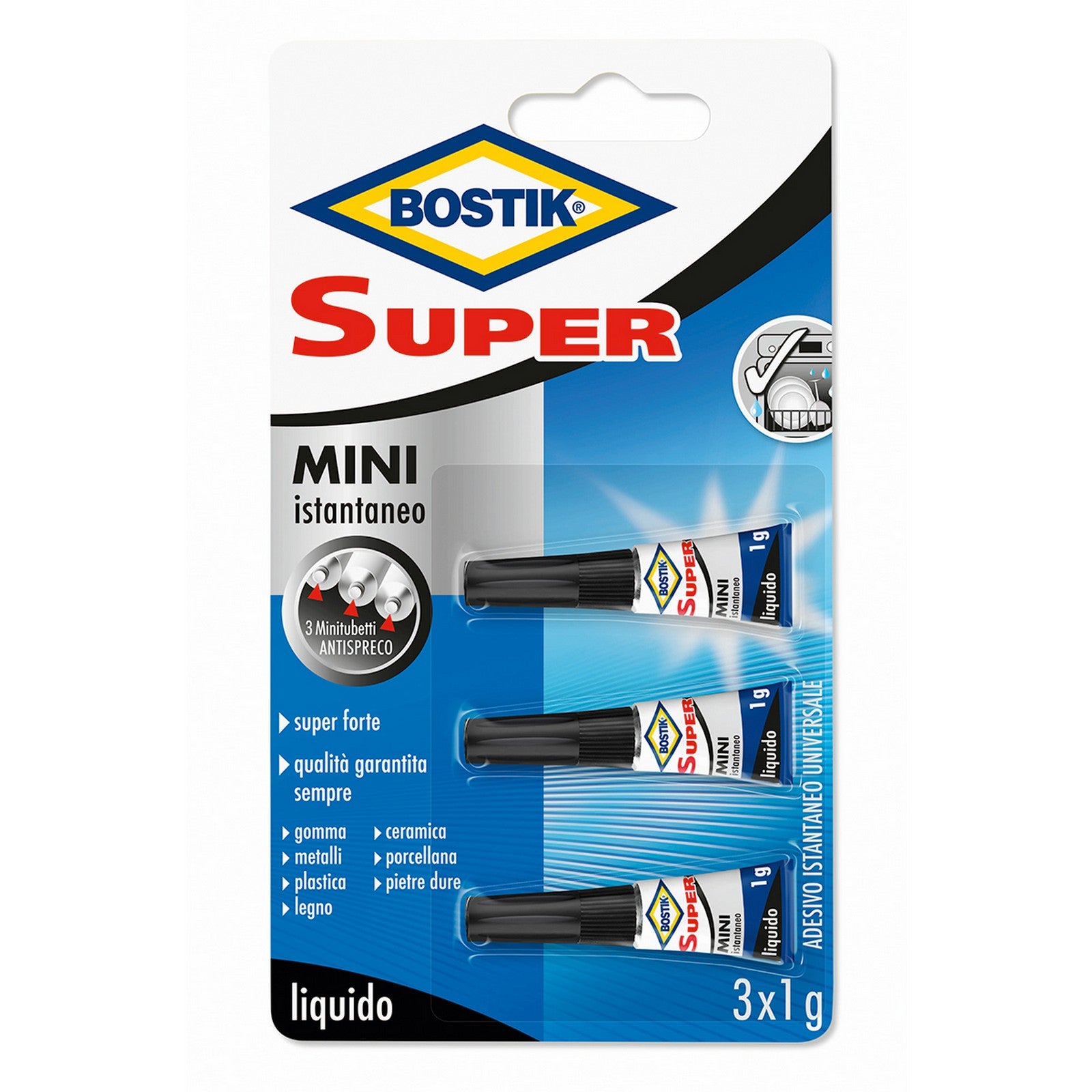 10pz bostik super mini 3x1 98421