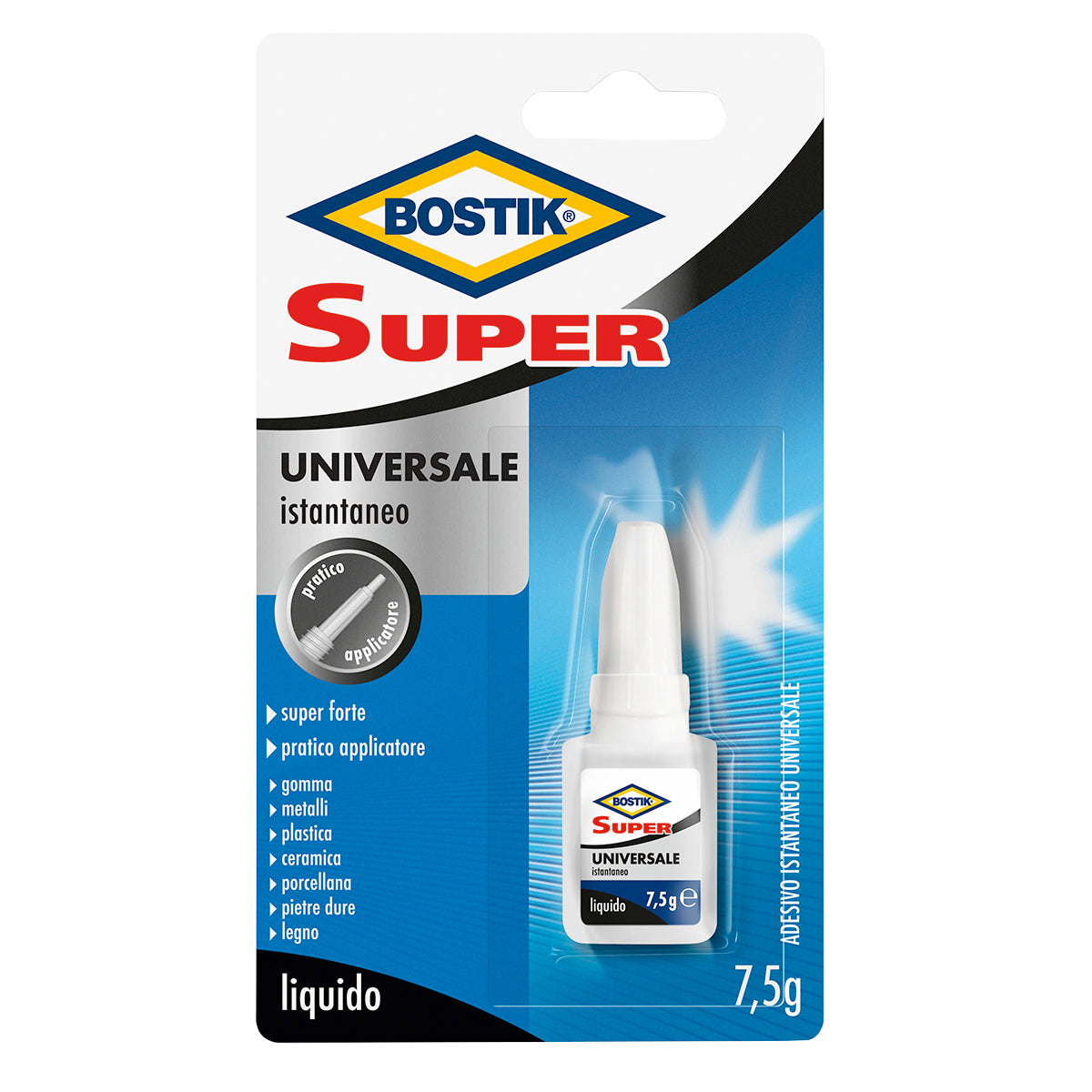 BOSTIK SUPER UNIVERSALE 7,5 GR.  PZ 12,0