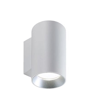 Show - Applique Cilindrico Da Parete A Led 10W A Luce Singola Calda Colore Bianco