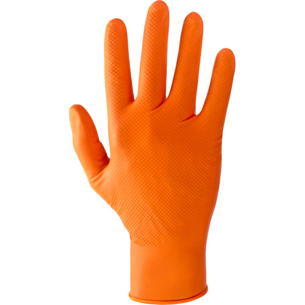 GUANTI IN NITRILE ARANCIONE TG.XL (PZ.50)  CF 1 