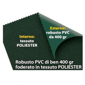 Sacca portacuscini impermeabile, in PVC con cerniera