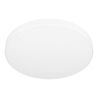 Plafoniera Contemporanea Zubieta A Acciaio Bianco Led Integrato 18,8W 2700 6500K