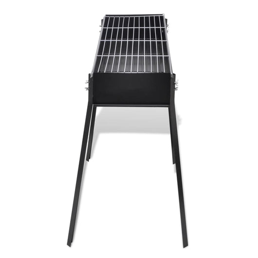 Supporto per BBQ a carbonella forma quadrata 75 x 28 cm