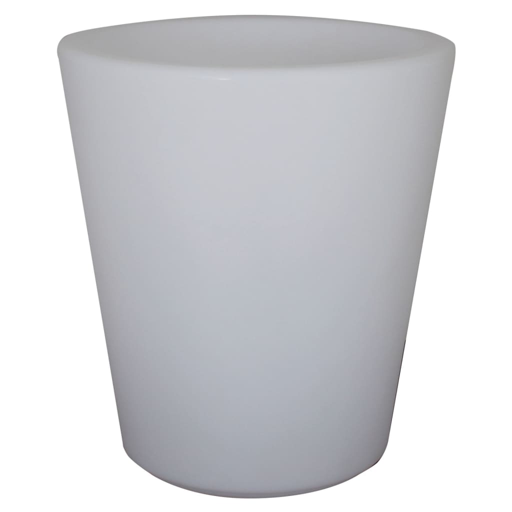 Lampada LED Ricaricabile/Vaso di Fiori Rotondo 38 cm