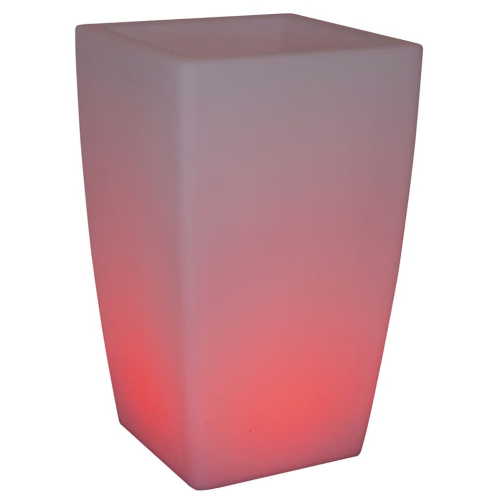 Lampada LED Ricaricabile/Vaso di Fiori Rotondo 50 cm