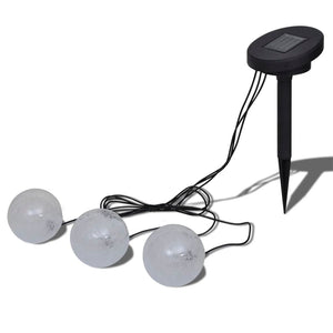 Set 3x lampada galleggiante solare a LED per laghetto piscina