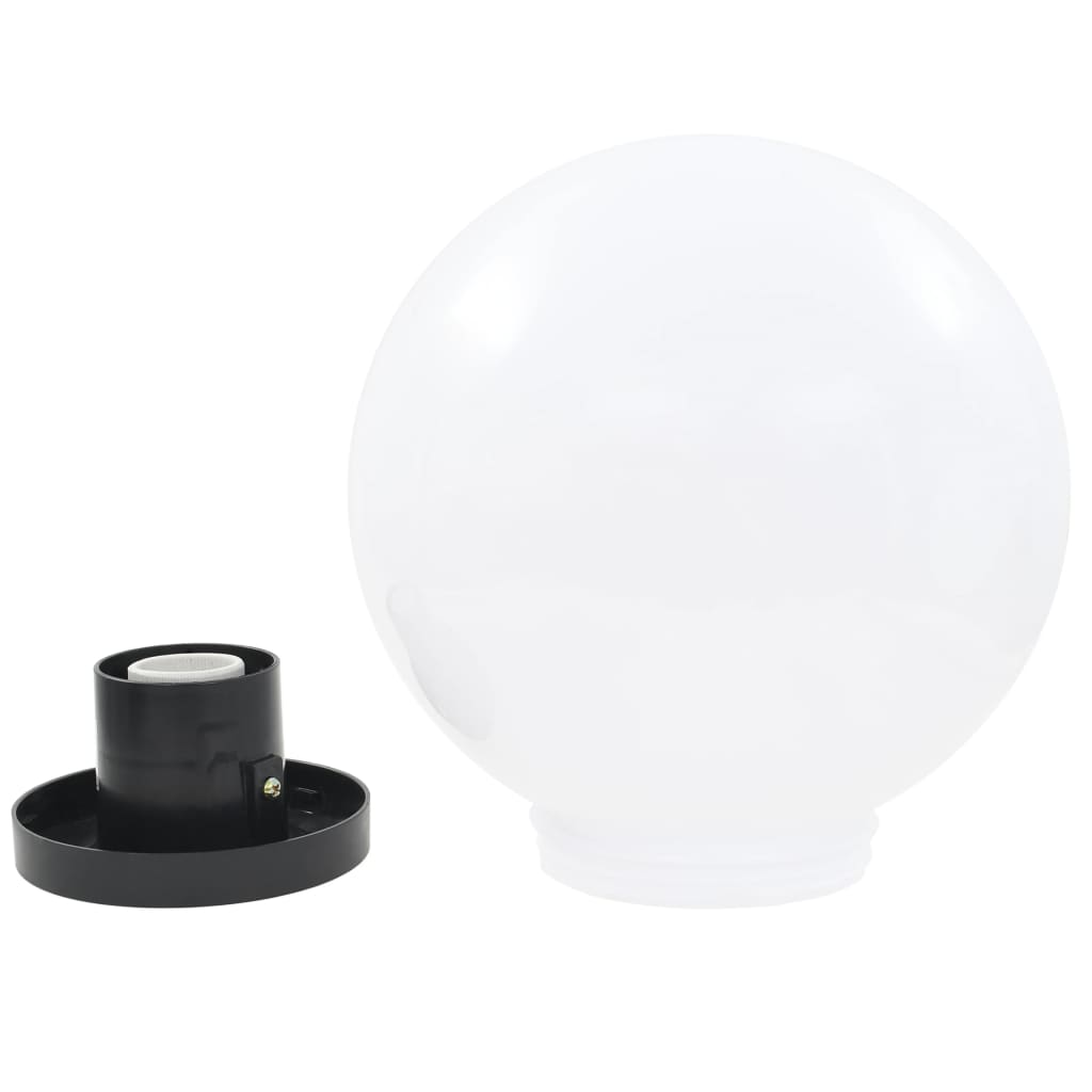 Set Lampade a LED Sferiche 4 pz 25 cm in PMMA