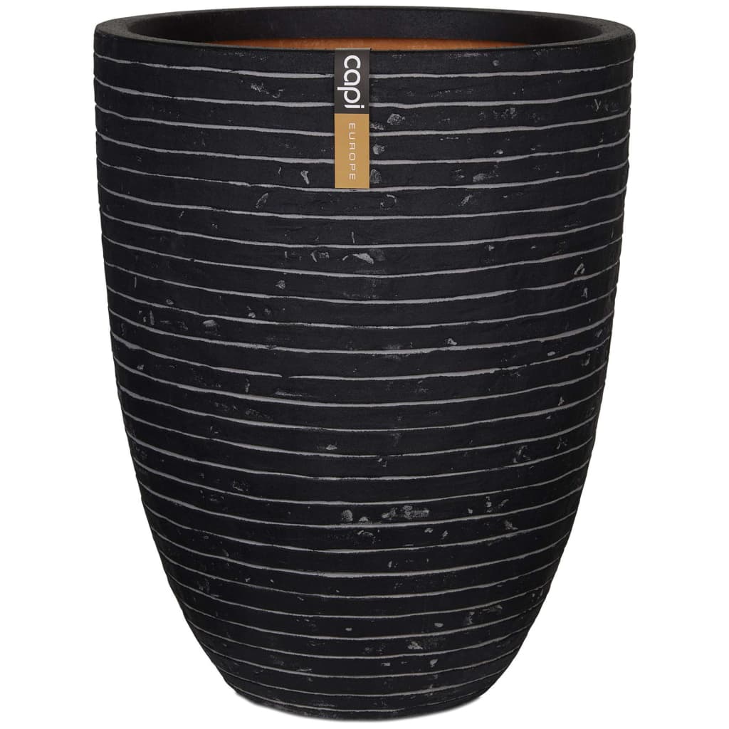 Vaso Nature Row Elegante Basso 36x47 cm Antracite KRWZ782