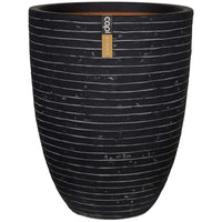 Vaso Nature Row Elegante Basso 36x47 cm Antracite KRWZ782