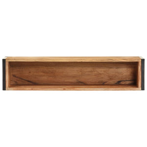 Fioriera 90x20x68 cm in Legno Massello di Acacia