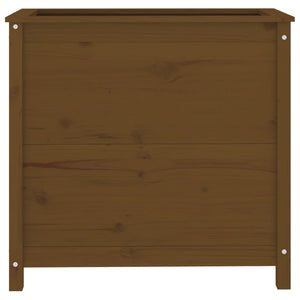 Fioriera da Giardino Miele 82,5x40x78 cm Legno Massello di Pino