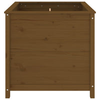 Fioriera da Giardino Miele 82,5x82,5x78 cm Legno Massello Pino