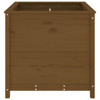 Fioriera da Giardino Miele 82,5x82,5x78 cm Legno Massello Pino