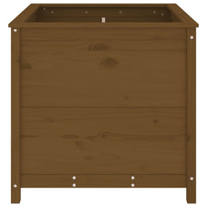 Fioriera da Giardino Miele 82,5x82,5x78 cm Legno Massello Pino