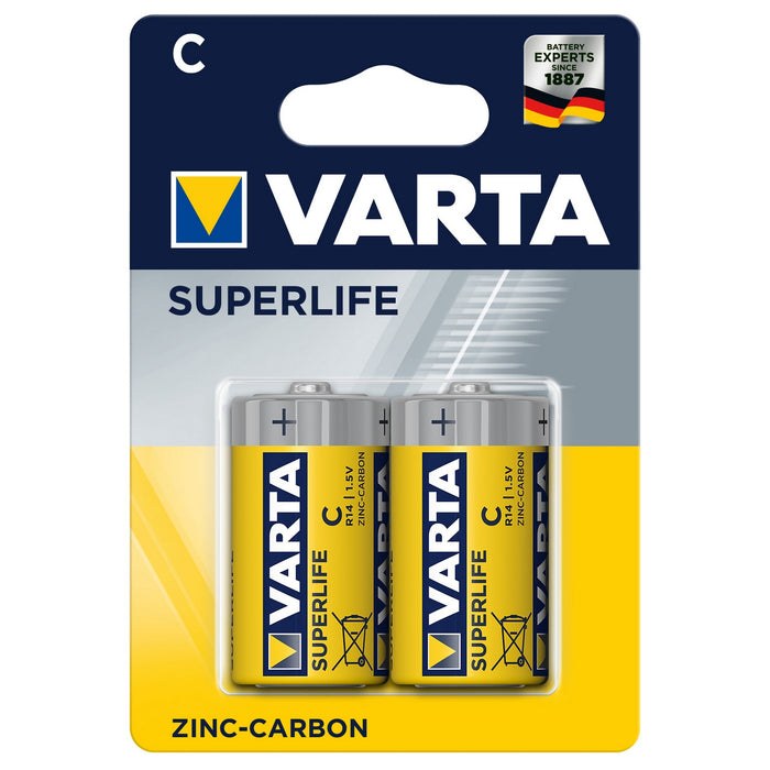 12blister varta superlife zinco 1/2 torcia blister 2pz 99113