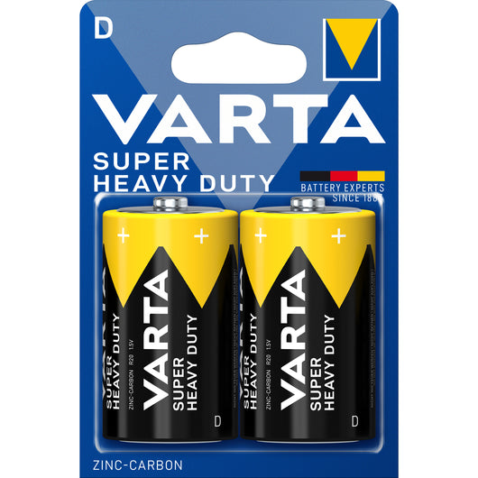 VARTA SUPERLIFE ZINCO TORCIA        BL.2PZ  BL 12,0