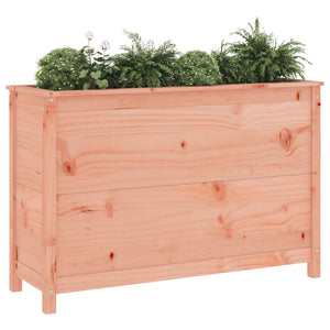 Fioriera Rialzata Giardino 119,5x40x78cm Legno Massello Douglas