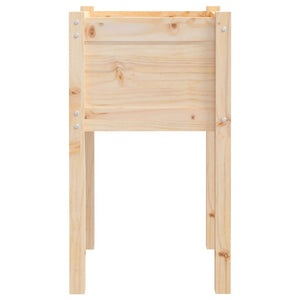 Fioriere da Giardino 2 pz 40x40x70 cm in Legno Massello di Pino