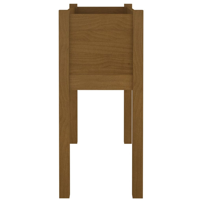 Fioriere da Giardino 2 pz Miele 70x31x70 cm in Legno di Pino