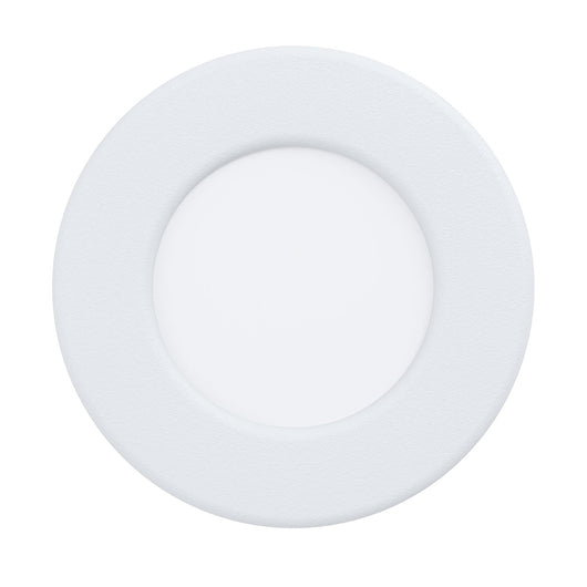 Faretto Ad Incasso Moderno Fueva 5 Acciaio Bianco Led Integrato 2,7W 4000K